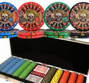 500 Chip Nevada Jacks 10g Set w/Aluminum Case, 10-NJACKS-500s